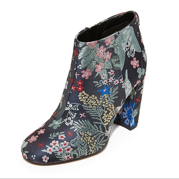 Sam Edelman Cambell Floral Brocade Booties - Picture 4 of 7